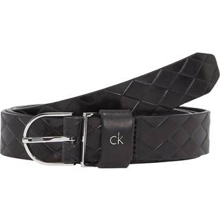 Leather Belt - Black - 65 cm