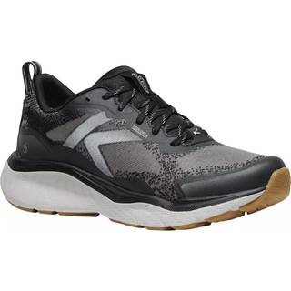 Keen Women's Leiki Waterproof Hiking Shoe Black/Steel Grey, 39.5