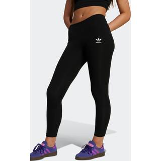 adidas Originals Girls' Ribbed Leggings Junior, Purple - 7-8Y