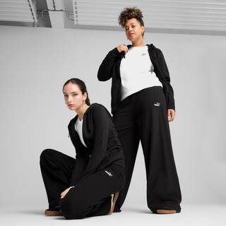 PUMA ESS Small No. 1 Logo High-Waist Straight Leggings Women, Clothing, Black, 3XL