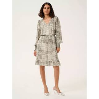 Kaffe Katrinike Dress Kjoler 10509409 Grey Texture Check (40)
