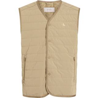 Lightly Padded Gilet - Brown - L