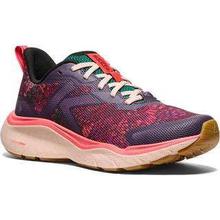 Keen Women's Leiki Speed Hiking Shoe Plum Perfect/Floral, 39.5
