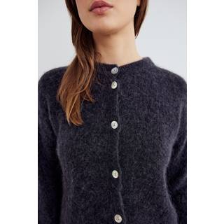 Noella - Kae Knit Cardigan 12940084 - 190 - Dark Grey