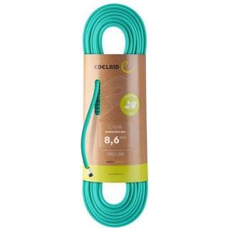 Edelrid Siskin Eco Dry 8,6 Helreb størrelse 80 m farve grøn