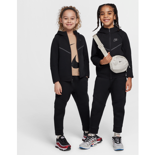 Nike Tech Fleece-sæt i to dele med fuld lynlås til mindre børn - sort - 4