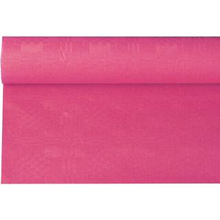 6m Papirdug Fuchsia 1,20m bred - Damask Rulledug- 100% genbrugspapir