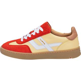 LLOYD 15-770-31 Dame Sneaker FLAME RED/YELLOW/WHITE Str. 41