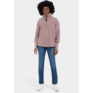 Didriksons Women's Monia Half-Zip Fleecejakke Damer størrelse 36 farve pink