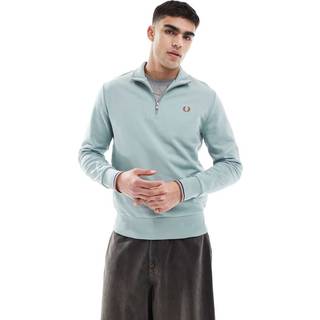 Fred Perry Herren Sweatshirt blau unifarben