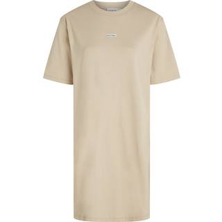 Oversized T-shirt Dress - Grey - L