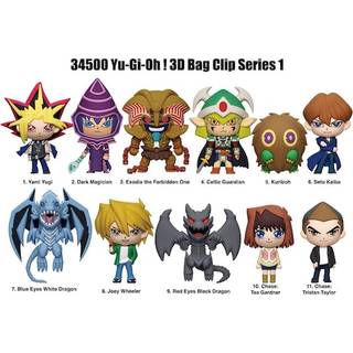 Yu-Gi-Oh 3D PVC Bag Clips Series 1 Display (24)