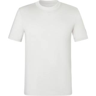 super.natural Casual Rib Bio Jersey Tee Merino-shirt Herrer størrelse 56 - XXL farve hvid
