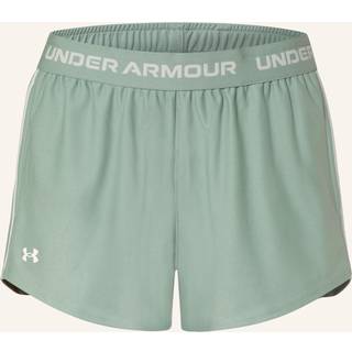 Under Armour Tech™ Play Up Women's 3" Shorts Silica Green / Hydro Green / White M