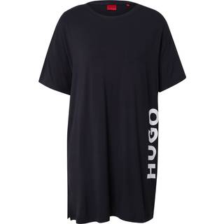 Natkjole i jersey med stræk, relaxed fit og logoprint