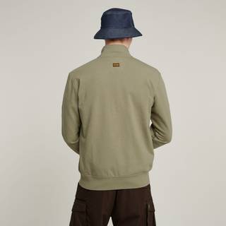 Nifous Zip Thru Sweater - Green - Men