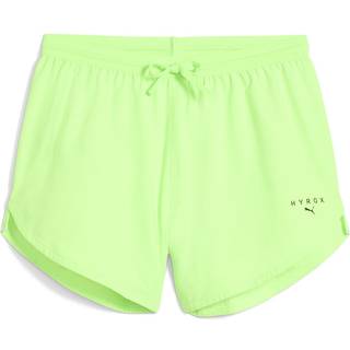 Women&#39;s Puma x HYROX ULTRAWEAVE Velocity 4&#34; Shorts, Green, Size XL, Clothing - Green Glare - XL