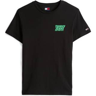Tommy Hilfiger Black Cotton Men T-Shirt