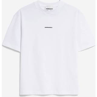 ARMEDANGELS Women's Tarjaa Wordmark T-shirt Damer størrelse S farve hvid