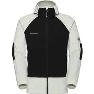 Mammut Massone Midlayer Hooded Jacket Fleecejakke Herrer størrelse M farve sort/grå
