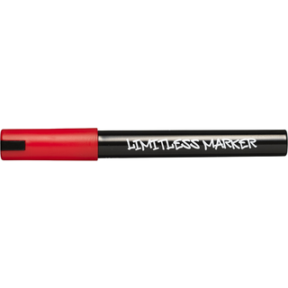 Limitless Marker M Red R108 – Medium spids Ø2,5 mm