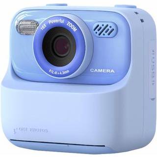 P79 Instant Print-kamera til børn - Dobbelt objektiv, 1080P, 32GB - Blå