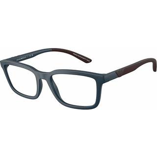 Emporio Armani Mand EA3259 6260 Vista -rammer Injiceret Blå Transparent Firkantet Normal