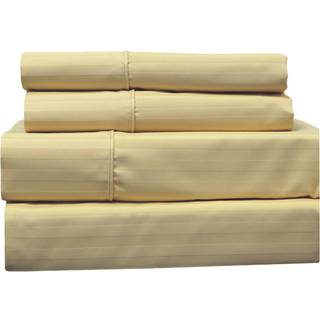 Royal Tradition Viscose fra Bambus Bed Sabs Full Solid Sea Super Soft and Cool 4pc Sheet Set