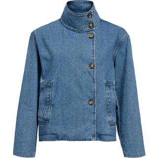 Tilla Gro L/S Denimjakke - Medium blå denim - S - Object