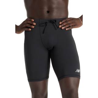Shorts New Balance Sleek Pocket Half Tight 9" ms51271-bk Størrelse M