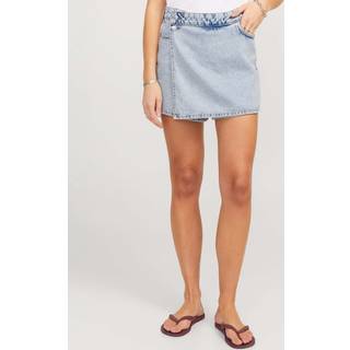 JJXX - Jxgreta Hw Denim Skort - Shorts til damer - Light Blue Denim - S