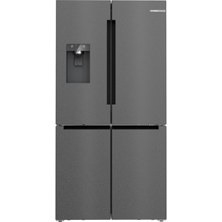 Bosch KFI96AXEA Serie 6 Amerikanerkøleskab - Farve: Sort, Rustfrit Stål