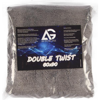 Auto Glanz Double Twist Microfiber Håndklæde (90x60 cm) (1200 GSM)