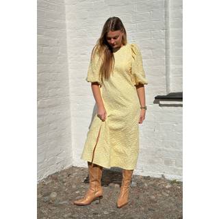 Noella Kjole - Reno Pastis Long - Buttercup Yellow