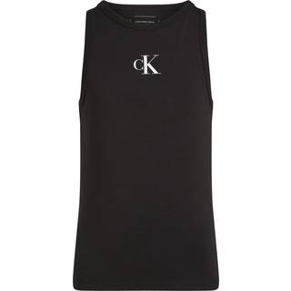 Slim Logo Tank Top - Black - 16 years (170 cm)