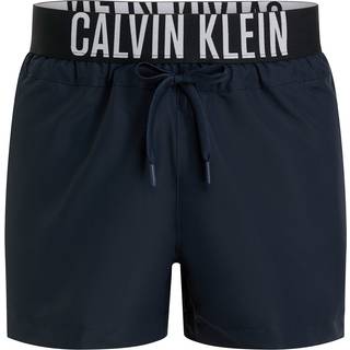 Logo Waistband Swim Shorts - Intense Power - Blue - XXL