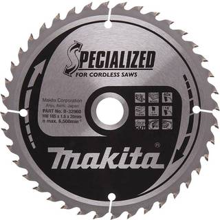 Makita Hm-klinge 165x20x40t Akku - B-32960