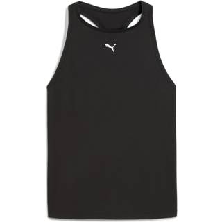 Women&#39;s Puma CLOUDSPUN Racerback Tank, Black, Size M, Clothing - White - M