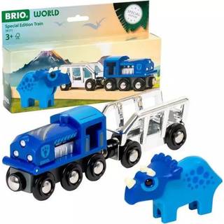 BRIO World Special Edition 2025 tog 36111 - tog med vogn og dinosaurfigur