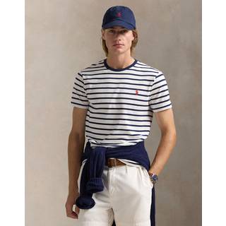 Polo Ralph Lauren Herren T-Shirt weiß gestreift Slim Fit