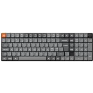 Keychron K17 Max Kabel & Trådløs Gateron Low Profile 2.0 Brown Nordisk