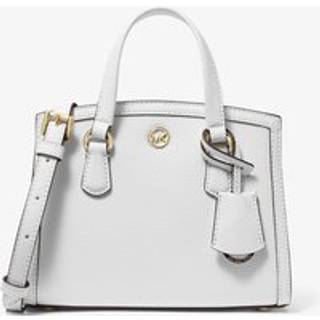 MK Chantal Extra-Small Pebbled Leather Messenger Bag - White - Michael Kors - ONE SIZE