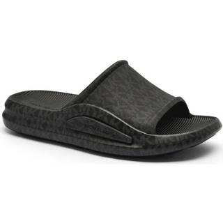 MK Griffin Signature Logo Slide Sandal - Black - Michael Kors - EU 41