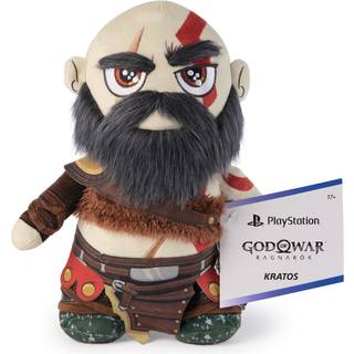 PlayStation God of War Ragnarok 10-tommer Kratos samlerplysbamse – Premium PS5-plys til fans