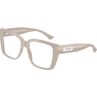 Jimmy Choo Kvinde JC3037 5033 Optiske stel Acetat Brun Transparent Firkantet Normal