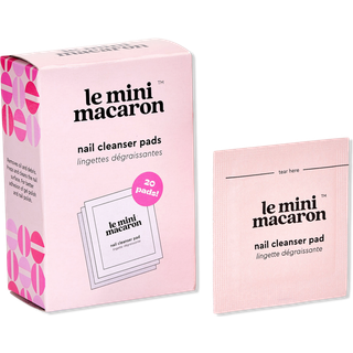 Le Mini Macaron Nail Cleanser Pads Pink
