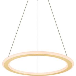 SLV - One Flat Pendel Single 2700/3000K Brass