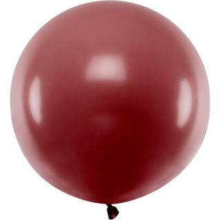 1 stk. Kæmpe ballon bordeaux 60 cm – Elegant festdekoration til bryllup & fødselsdag