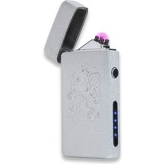 Roihu X2 Plasma Lighter, lion frosted white
