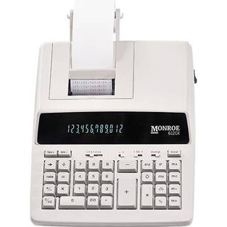 Monroe Systems til Business 6120X 12-cifret forretningsmedium-toldregnemaskine sort